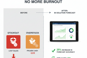 Як Оптимізувати Складські Запаси: BI-модель для Прогнозування Попиту та Запобігання Out-of-Stock